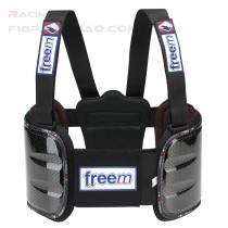 Italy FreeM Brave Go-kart racing Ribbed Carbon fiber vest Chest protector