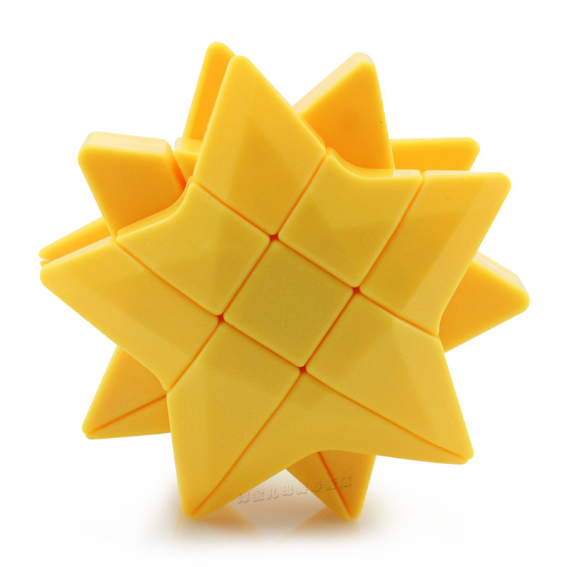 yj永骏异形魔方苹果魔球彩虹足球心型爱情五角星益智玩具