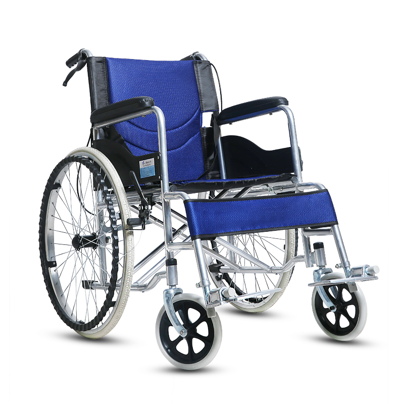 jinwang wheelchair folding portable portable small ultra-light simple elderly trolley elderly disabled scooter