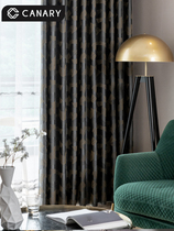 Neoclassical postmodern minimalist high-end light extravaganza with high precision shading curtains finished product upscale atmosphere living-room bedroom