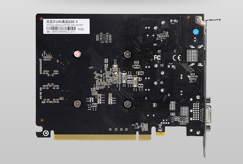 onda昂达gt1030典范2gd5-v 2g显存ddr5 带vga接口 显卡gt1030