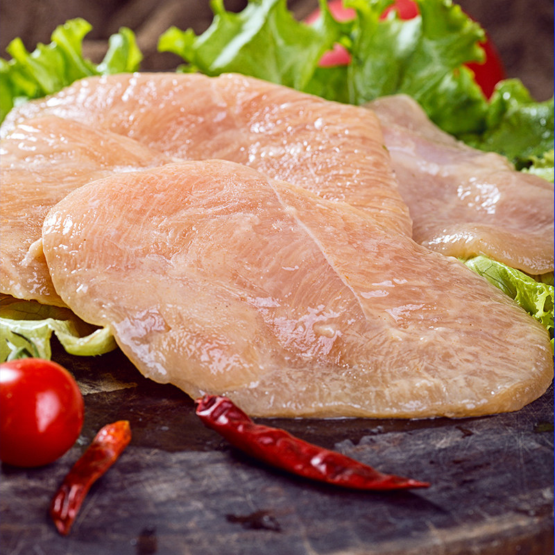 安易食水煎鸡排鸡扒鲜冻干冷鸡胸肉