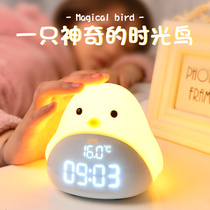 Small alarm clock mute students with bed head creative luminous personality electronic clock lazy digital children boys and girls