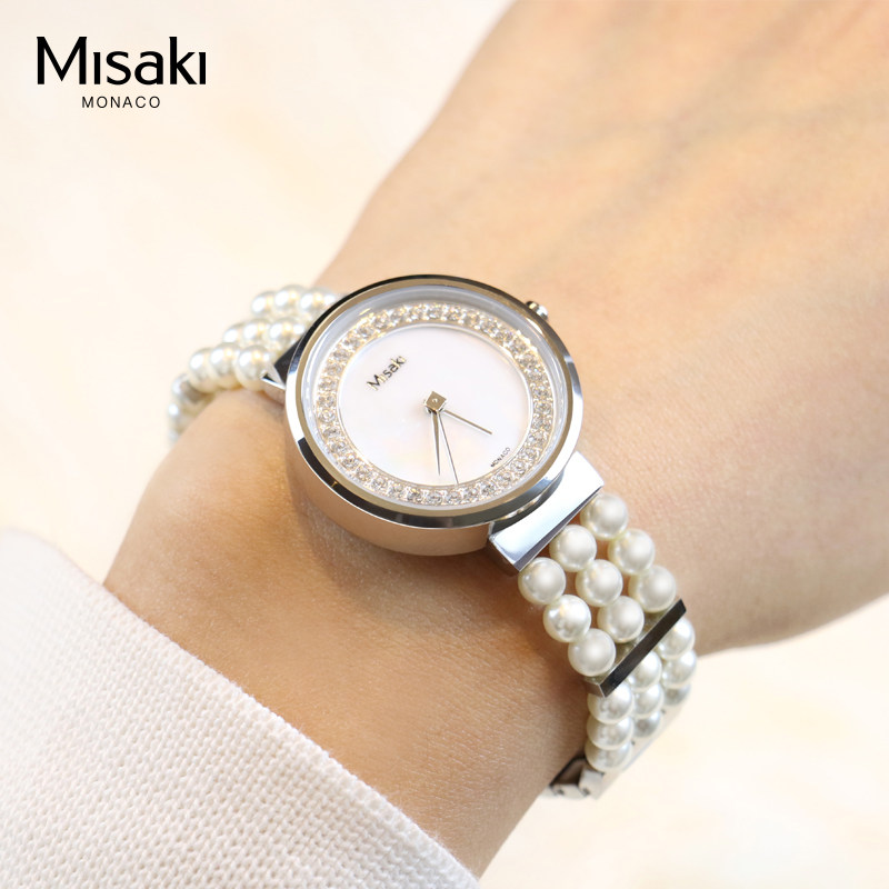 misaki手表欧美时尚复古石英机芯