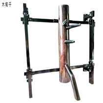Mudian thousand nail wall type wooden pile hanging frame wooden pile ancient martial arts school wooden pile