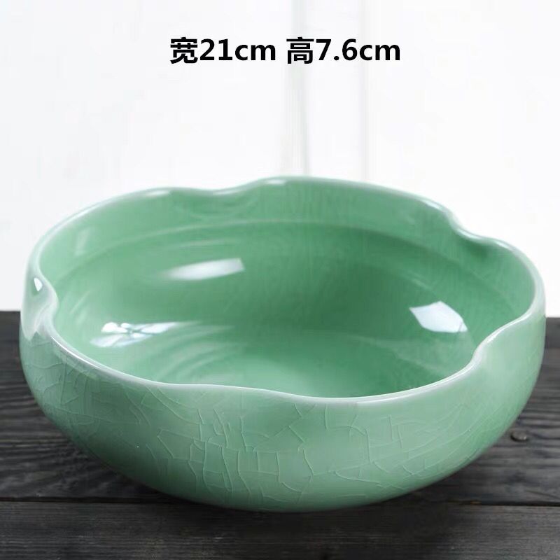 Hydroponic refers to big flowerpot copper ceramic other large aquatic grass without hole, water lily bowl lotus fleshy special offer a clearance