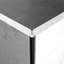Dianjuege closing edge strip ceramic tile positive corner closing pressure strip aluminum alloy is the corner protection wall corner sealing edge strip wrapping wall corner protection