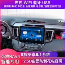 Applicable to Toyota 07-19 won the old RAV4 middle control large screen Android navigation reversing image modification