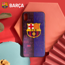 Barcelona Club Official Commodity  ⁇ Basaiphone Shell Huahua for Xiaomi Grinding Football