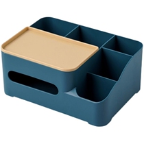 Household multifunctional tissue box creative living room bedroom paper box desktop coffee table wet tissue roll paper storage box one