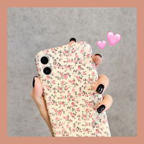Han Wind Ins Little Chopped Flowers Apple 11 12iphone13promax Cell phone shell Creative All-package xsxr Female new 8p 7plus lovers 12pro