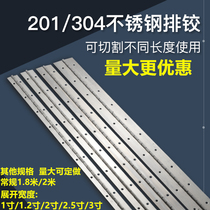 Stainless steel long hinge row hinge long row hinge 1 inch length 1 2 inch 0 8mm thick piano cabinet door hinge 1 8