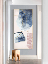 Nordic Abstract Genguan Decoration Painting Entrance Veranda Vertical Version Little Fresh Hanging Painting Introductory Aisle Wall Painting Living Room Wall Painting