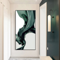 Home entrance decorative painting modern simple atmosphere abstract hanging painting vertical corridor aisle mural painting Nordic living room painting
