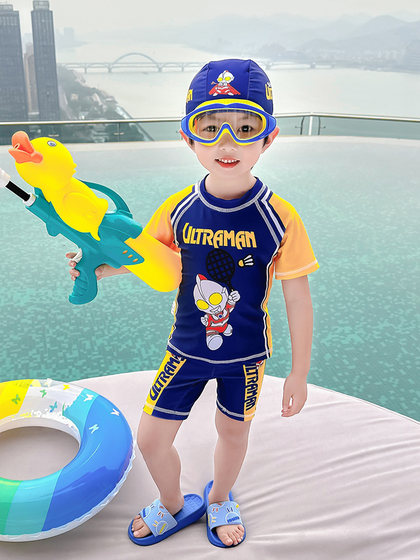 Children's swimming BEF swimsuit boy split clothes Ultraman little children swimming trunks 2024 new baby quick-dry swimming
Children's swimming BEF swimsuit boy split clothes Ultraman little children swimming trunks 2024 new baby quick-dry swimming