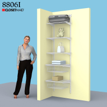 8806 0 61m Type I ClosetMaid Linear Shelf Wardrobe Cloakroom Open