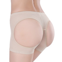 Thin mid-low waist hip beauty butt PP underwear mesh sexy hip hip hip hip artifact fake butt belly pants women
