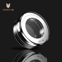 Brand-name shopping mall home Tesco flying Cat double-layer glass mens high-end business tea cup