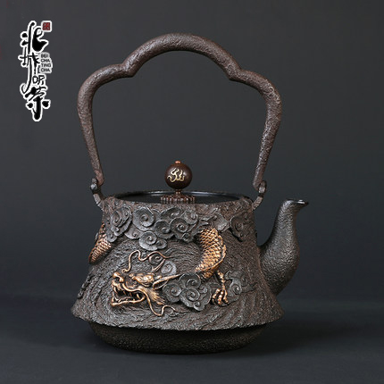 Iron Iron pot of cast Iron tea pot, kettle pot electricity TaoLu teapot household Iron pot of tea, no coating