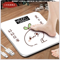 Electronic scale Small body scale Family kilogram scale Weight scale Household balance scale Accurate scale Female adult pound scale
