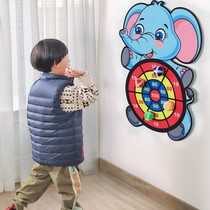 Children throwing sticky 3 parent-child indoor Puzzle interactive cartoon dart board sticky ball baby toys 1-2 years old
