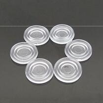 Glass plate non-slip gasket silicone soft glue table mat transparent coffee table thickened desktop rubber pad block fixed