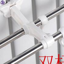 Clothes hanger towel bar wool towel rack on the universal radiator heating sheet for home adjustable height diapers