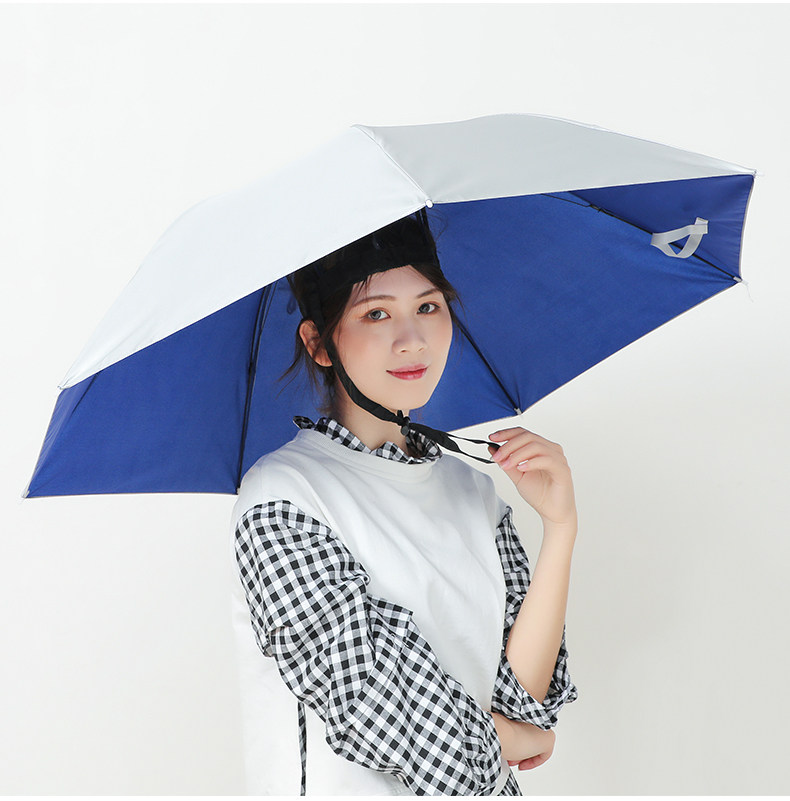 钓鱼伞帽头戴伞号双层帽子雨伞功效与作用/价格/说明书/效果/多少钱/