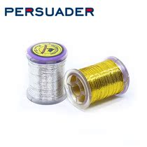 Persuader Fly fishing hook Binding material Wet fly body Decoration line Contour line ovalTinsel