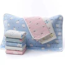 (Six layers)Soft and breathable cotton pillow towel for a thickened baby-grade adult plus single pillow