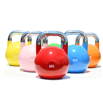 Deshi competitive kettlebell professional hard Ladies Fitness household dumbbell cast iron squat equipment 20kg lifting pot hip
