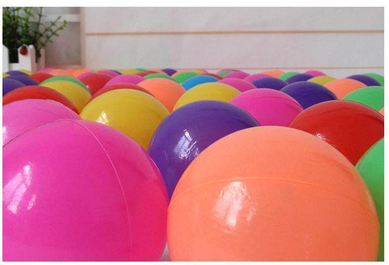 海球海洋球玩具球类儿童宝宝彩色球手抓小孩幼儿小球软玩具球孩子