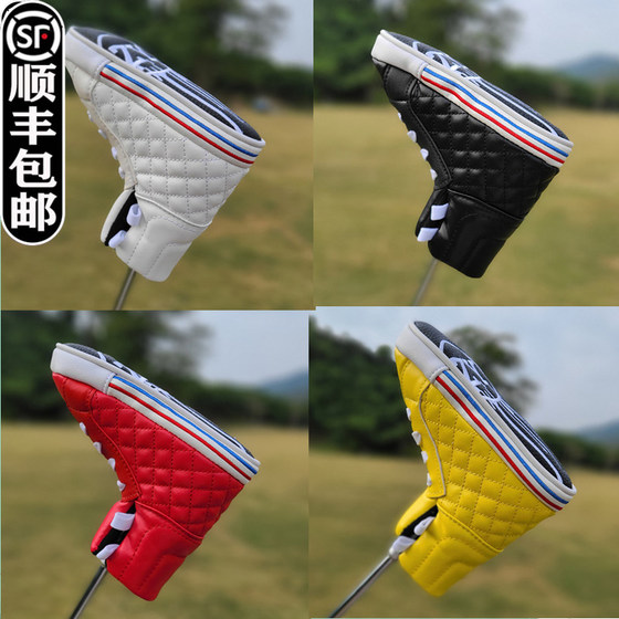 Korean version of canvas shoes straight strips push rod sleeve personality golf club sleeve head cover protective sleeve cover cover Korean version of canvas shoes straight strips push rod sleeve personality golf club sleeve head cover protective sleeve cover cover