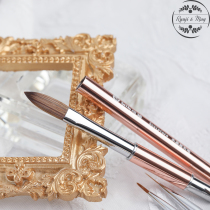 Ryuji May glazed US A crystal extended pen wolf milliontail ligament not sticky powder Absorbent Good Longshi Teacher