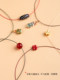 Yikai는 DZI 구슬을 입었습니다. 구슬 끈 lanyards clavicle necklace jade halter neck leck gold and silver 펜던트 얇은 검은 가죽 로프 밧줄 로프 Yikai는 DZI 구슬을 입었습니다. 구슬 끈 lanyards clavicle necklace jade halter neck leck gold and silver 펜던트 얇은 검은 가죽 로프 밧줄 로프