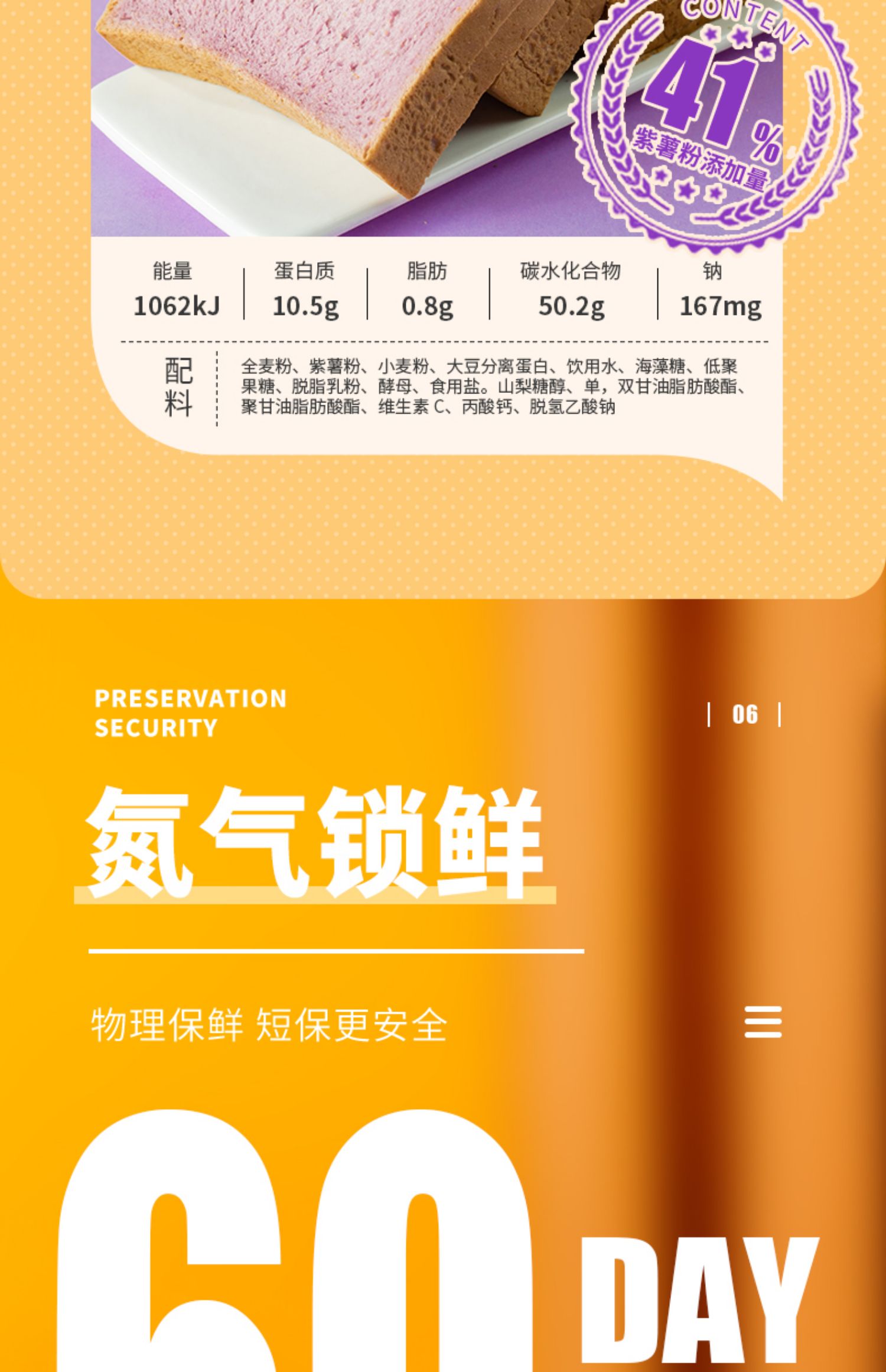 黑麦全麦软面包切片吐司健身饱腹