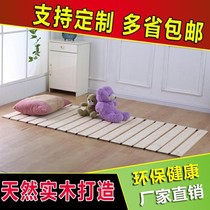 Bed too soft hardboard simple folding bed board sofa wooden mat single waist hard mattress 1 2