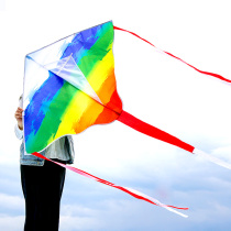 Rainbow kite adult childrens breeze easy to fly large small high-end three-dimensional giant net red professional senior