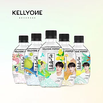 【王一博代言】Kellyone生气啵啵苏打气泡水[5元优惠券]-寻折猪