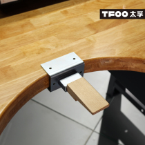 Taifu gold table special wooden table plug gold and silver jewelry processing duckbill pad metalworking table standard wood stopper