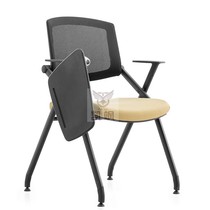 Student desk and chair Integrated conference room chair Training chair with writing board Folding conference chair with table board Office chair