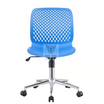 Kai Sa simple conference office chair Blue backrest chair lift Office training chair Comfortable office conference chair