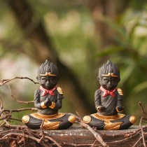 Shou Tao Man Qi Tiansheng Sun Wukong Chinese Zen ornaments home decorations living room porch car ornaments