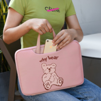 Japan and South Korea computer bag women hand cute little fresh 16 suitable apple Huawei Lenovo 13.3 14 15.6 inches