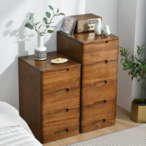 20 25 30 35 40 45cm wide solid wood slit storage cabinet drawer type narrow cabinet gap bedside storage cabinet