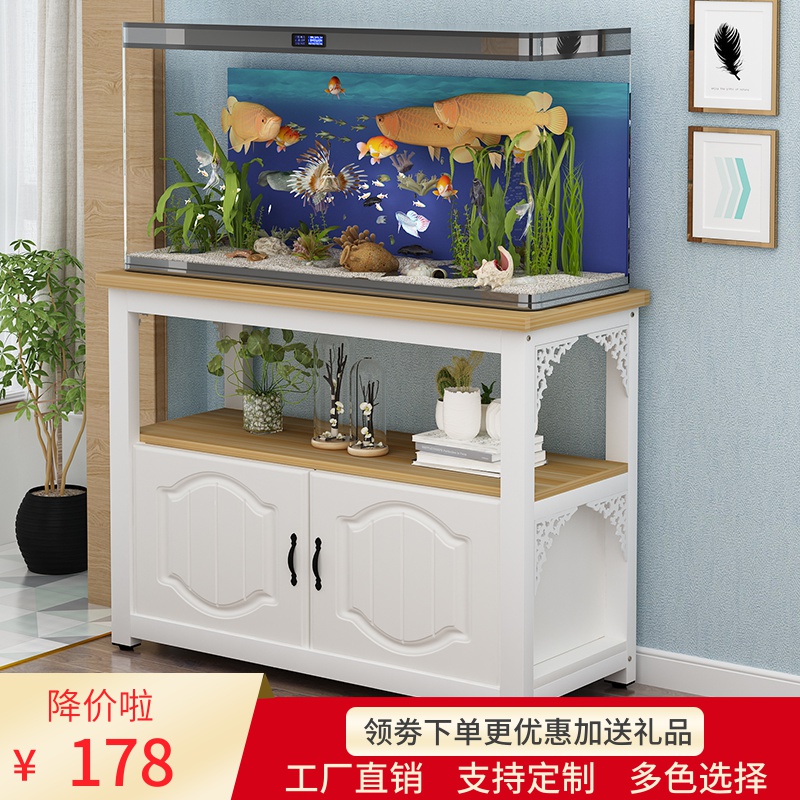 The Metal tank sitting room ark, small family, wrought iron shelf, European grass fish tank aquarium aquarium custom bottom ark base