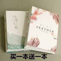 8 inch 100 photo album album over plastic eight inch insert type photo book family baby growth commemorative book small thin