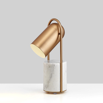 Innocent Nordic Modern Marble Decorative Desk Lamp Creative led Desk Art Model Bedroom Bedside Lamp
