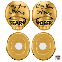 DEEP FEAR blade boxing target Boxing ultra-thin hand target boxing boxing fighting hand target Ultra-light professional boxing target