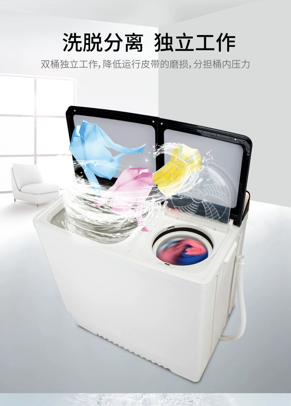 Máy giặt bán tự động Changhong 22 / 20kg với lồng giặt đôi - May giặt